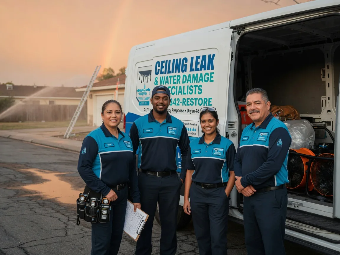Ceiling Leak Cleanup company in Forest, VA